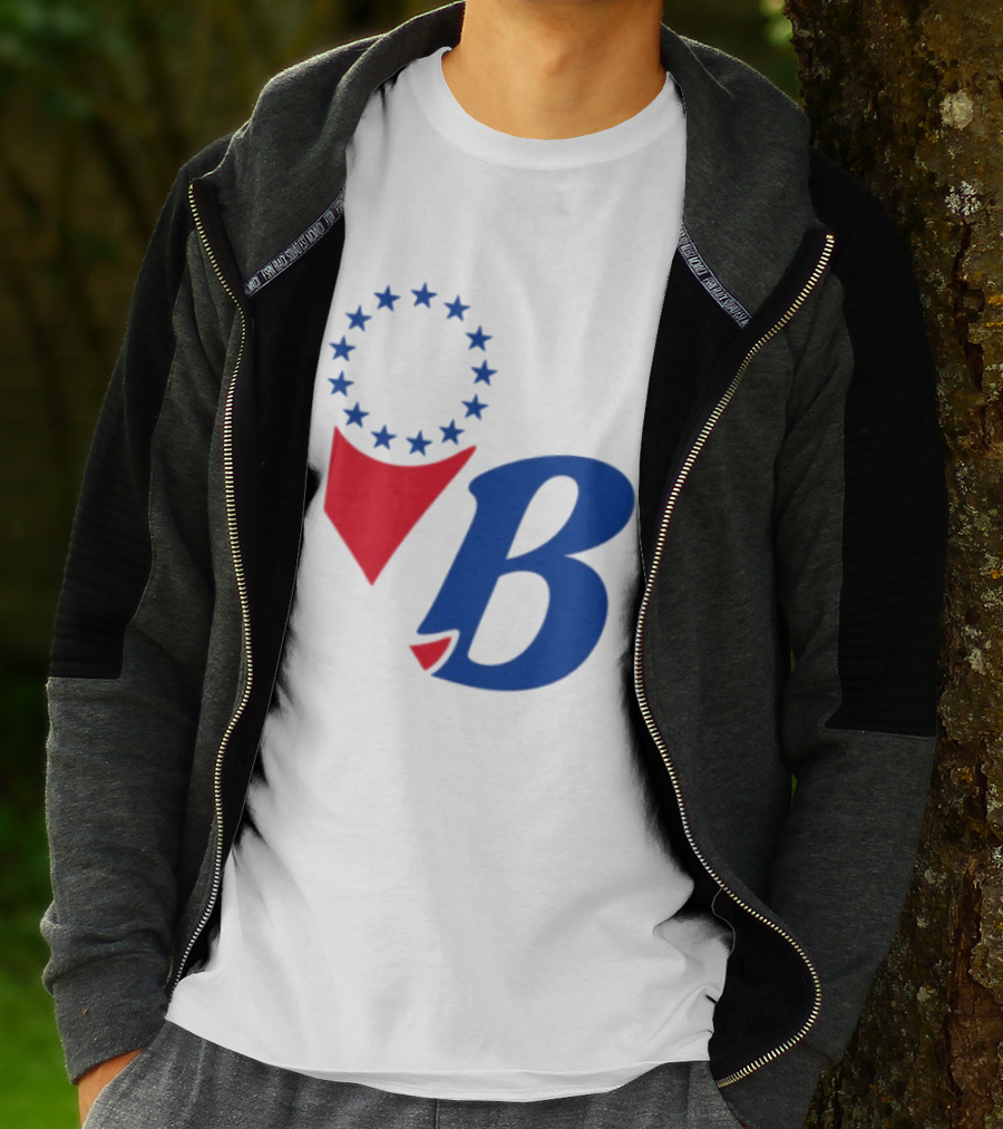 Chinatown Market Store Let Brotherly Love Philadelphia B Icon Circle Stars T-Shirt