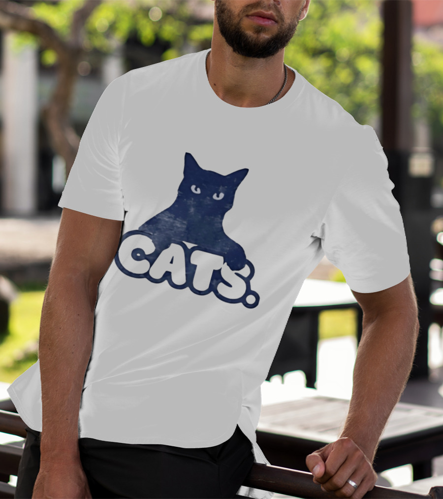 Distressed Vintage Cats Feline Kitten Pet T-Shirt