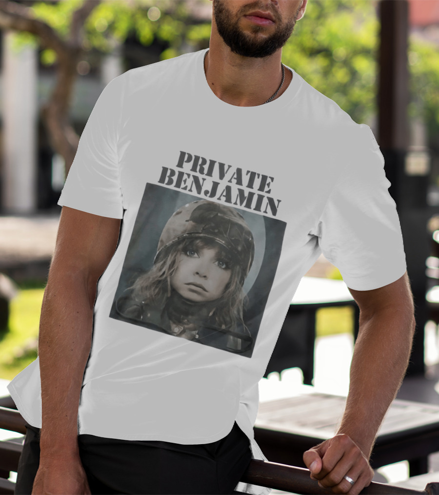 Private Benjamin Goldie Hawn 1980s Movie Iconic Military T-Shirt