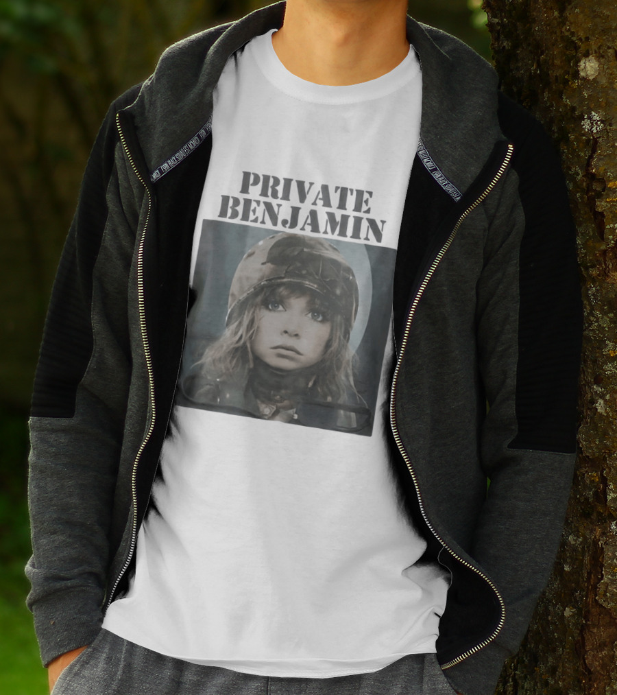 Private Benjamin Goldie Hawn 1980s Movie Iconic Military T-Shirt
