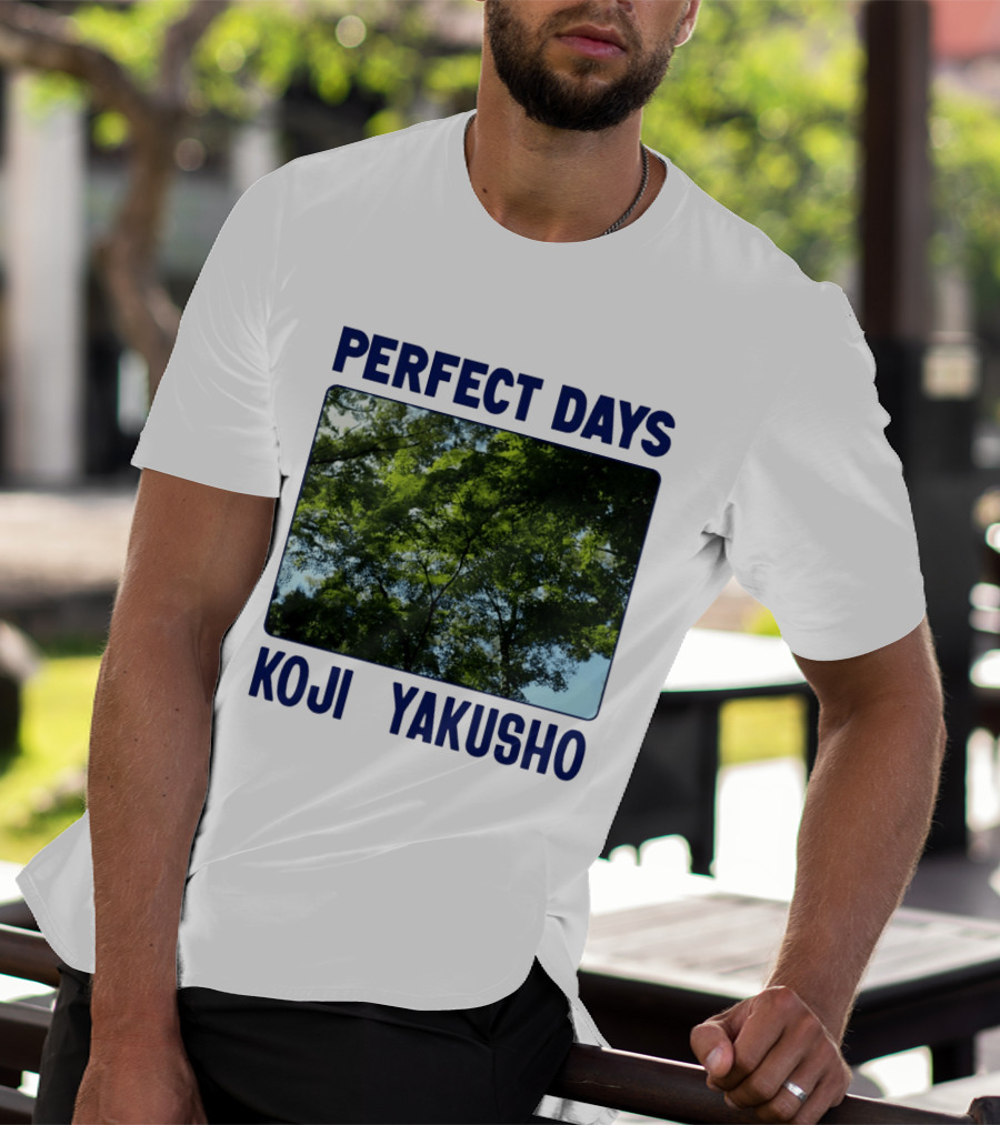 Perfect Days Koji Yakusho Forest Scene T-Shirt