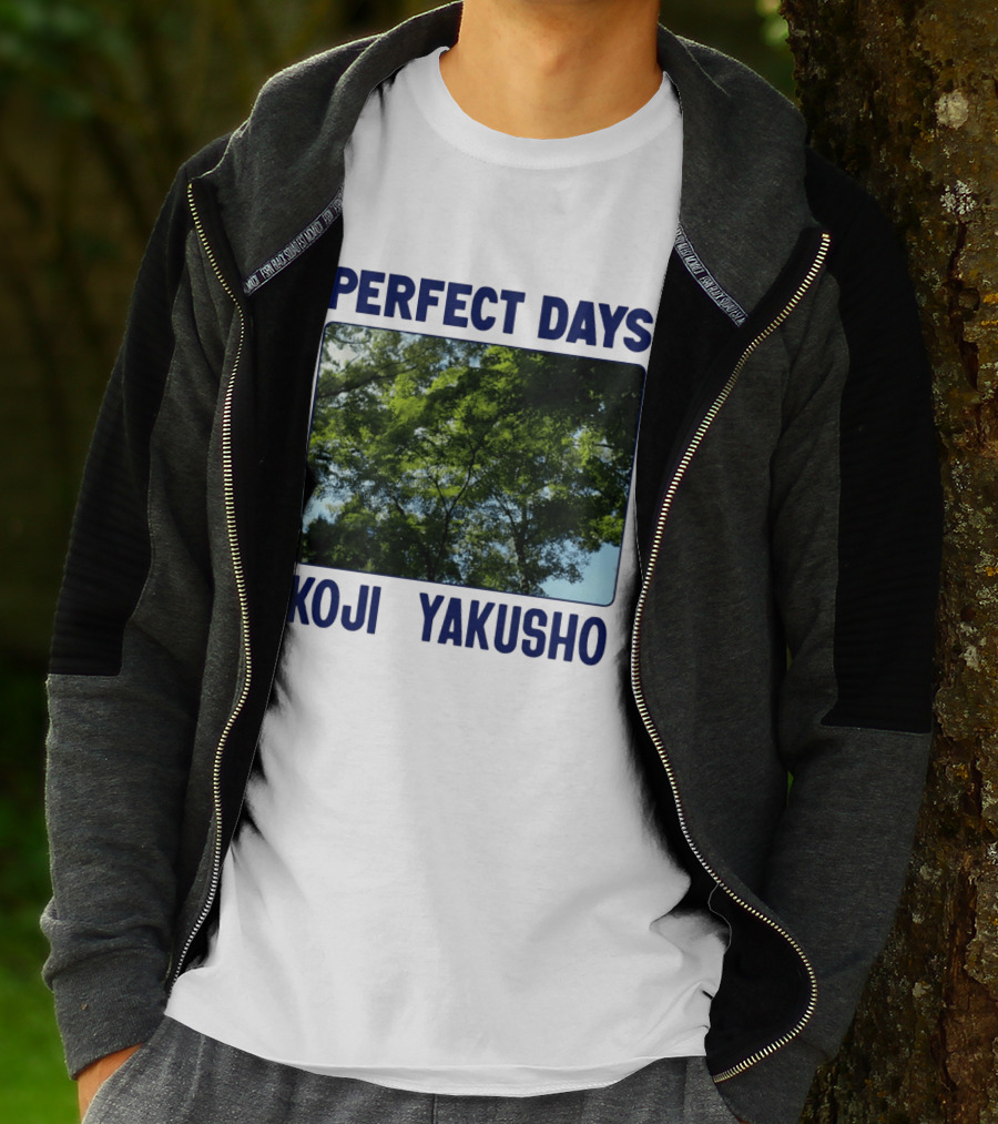 Perfect Days Koji Yakusho Forest Scene T-Shirt