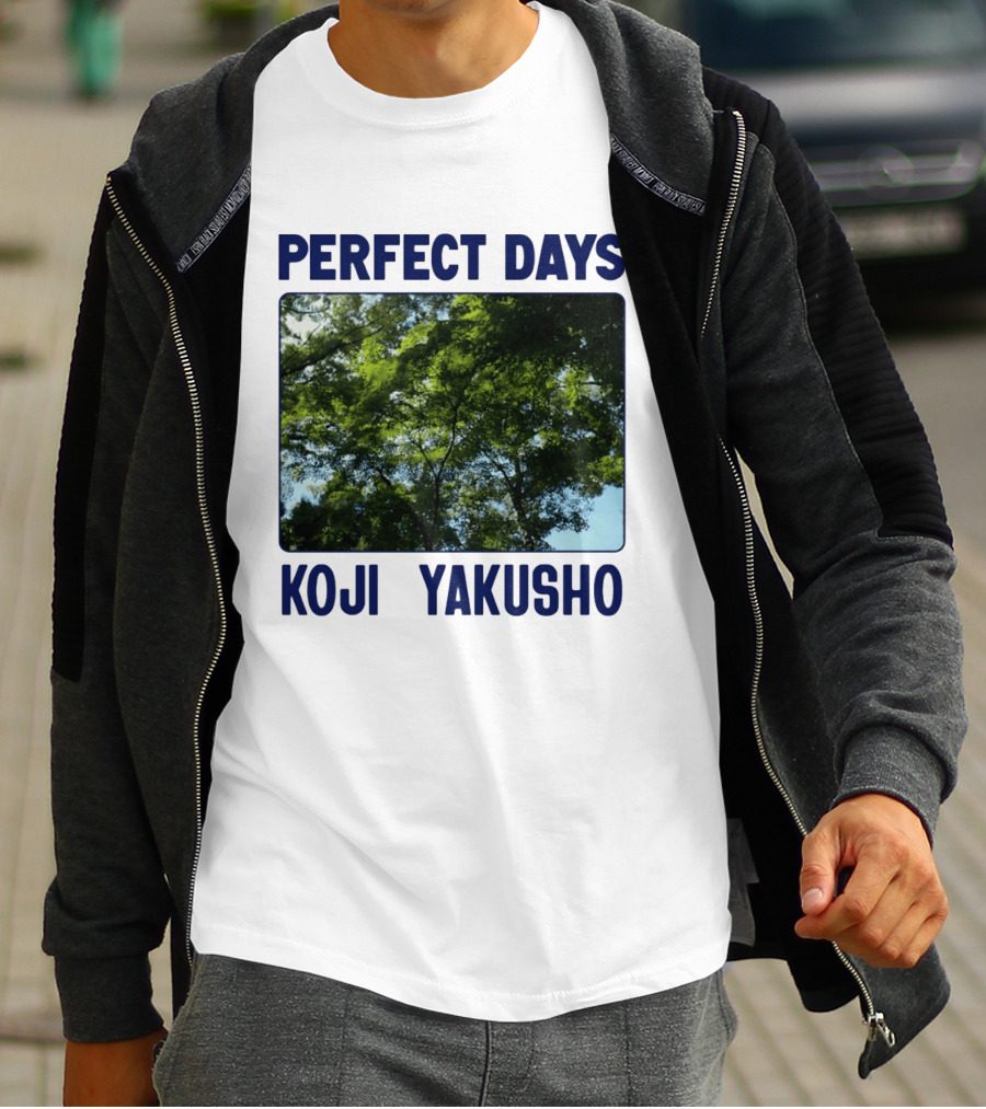 Perfect Days Koji Yakusho Forest Scene T-Shirt