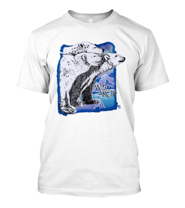 Polar Bear Trio Wild Arctic Sea World Wildlife T-Shirt