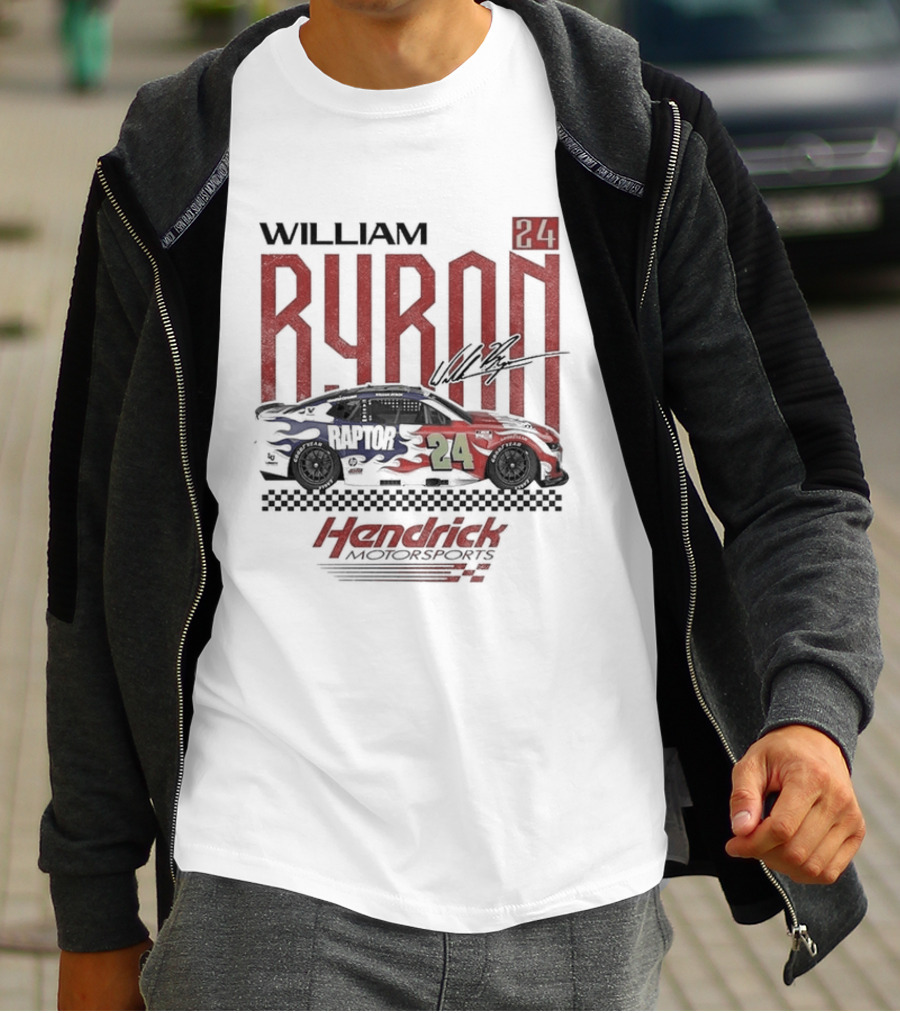 William Byron 24 Hendrick Motorsports NASCAR 2026 T-Shirt