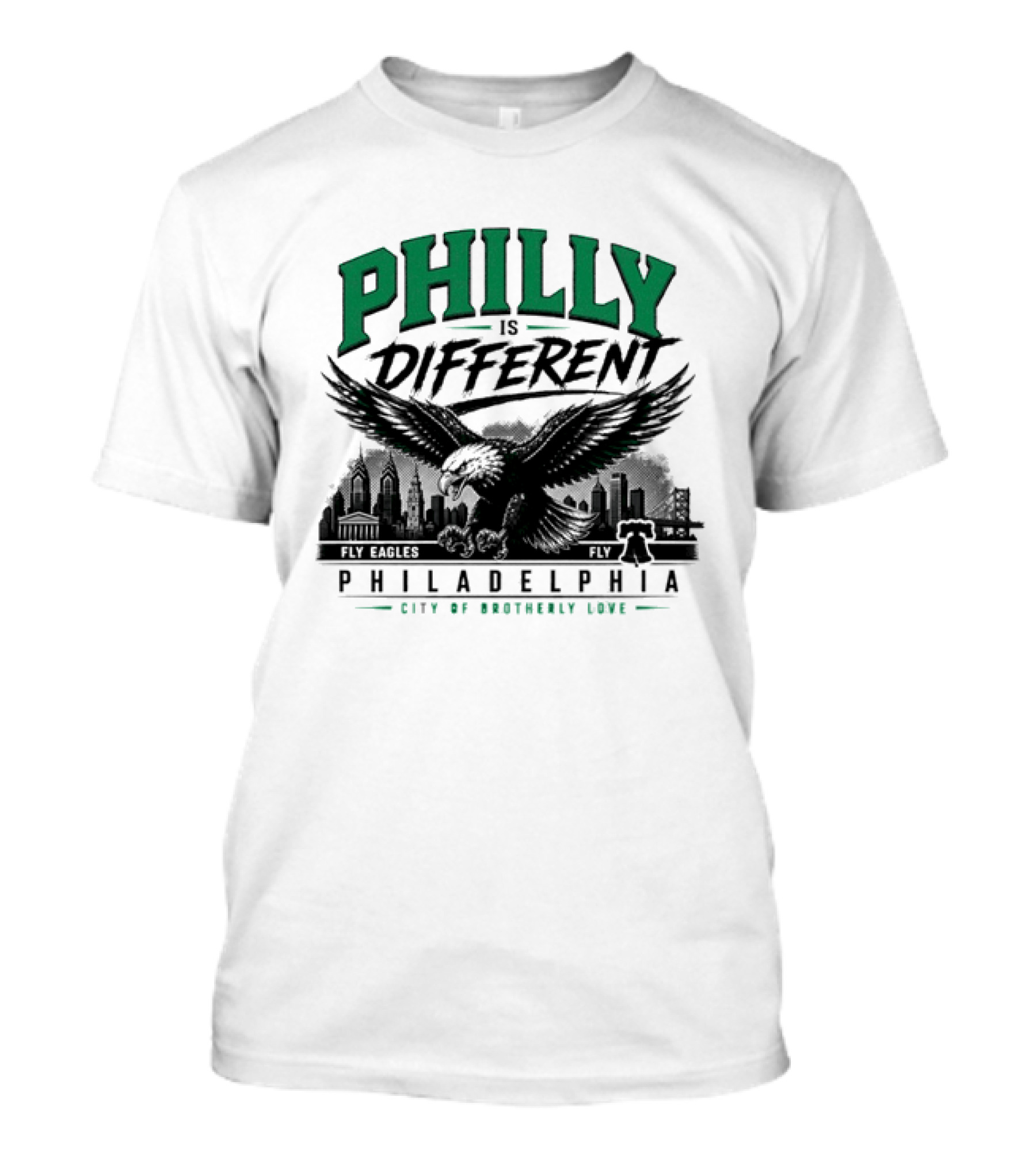 Philly Is Different Philadelphia Eagles City Of Brotherly Love T-Shirt