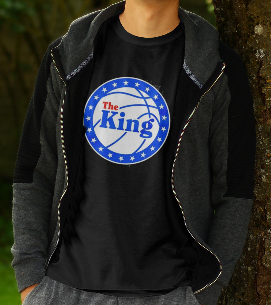 Philadelphia 76ers The King NBA Basketball Stars T-Shirt