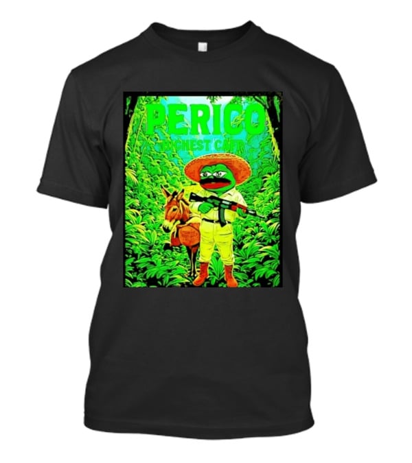 Perico Highest Caff Jungle Donkey Explorer T-Shirt