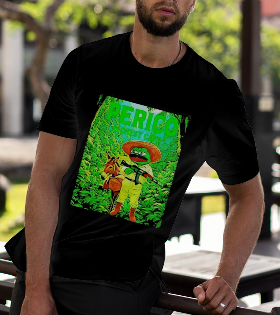 Perico Highest Caff Jungle Donkey Explorer T-Shirt