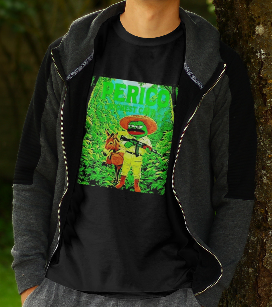 Perico Highest Caff Jungle Donkey Explorer T-Shirt