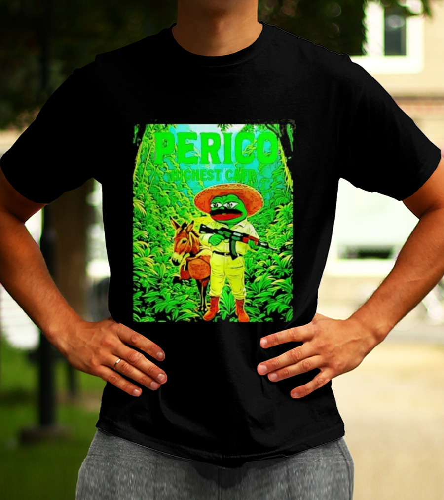 Perico Highest Caff Jungle Donkey Explorer T-Shirt