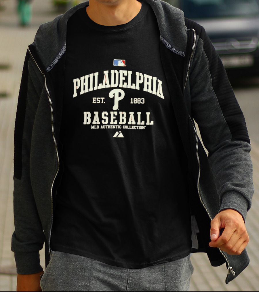 Philadelphia Baseball Est 1883 MLB Authentic Collection P T-Shirt