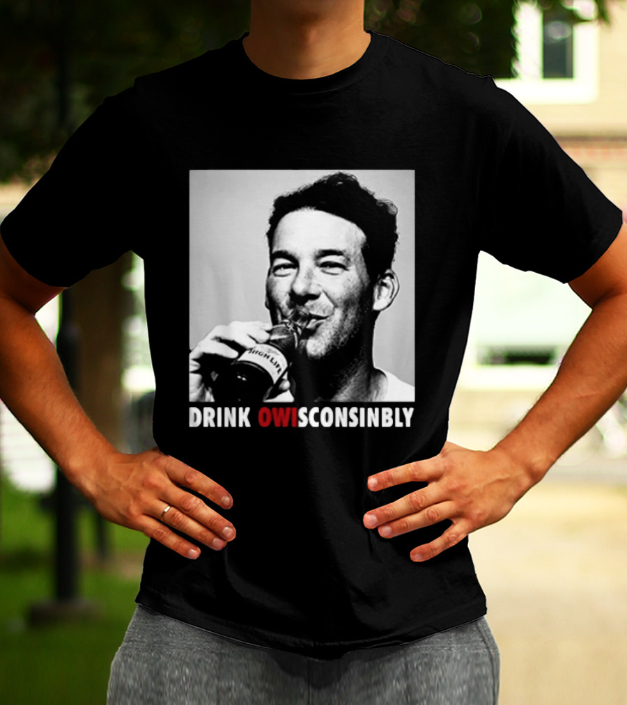 Tony Romo Drink OWIsconsinbly High Life T-Shirt