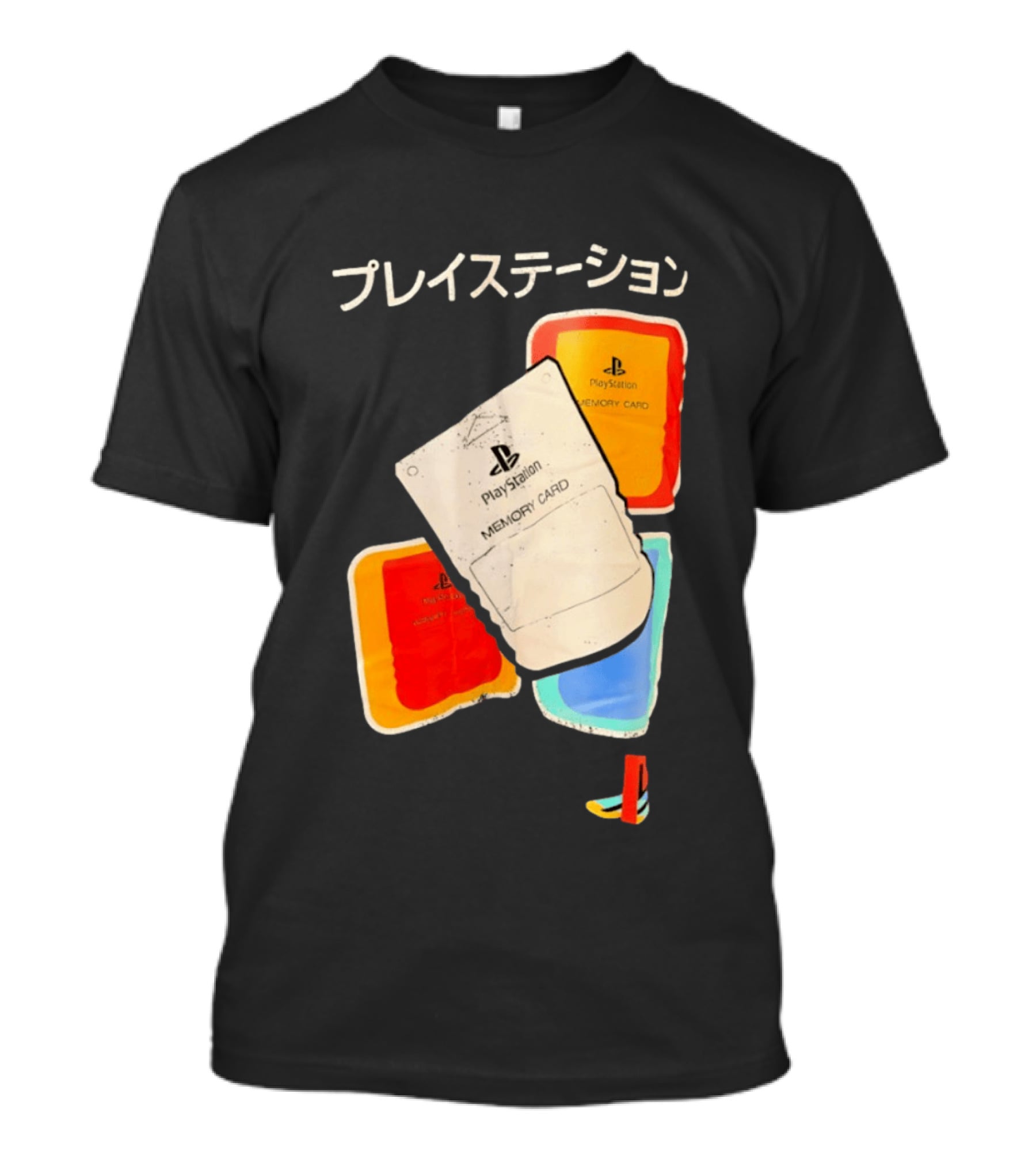 PlayStation Memory Card PS1 Sony Classic Retro Gaming Accessories T-Shirt