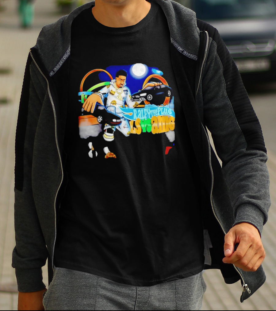 Ralfy The Plug LS Vs AMG Hot Wheels Racing Adventure With Street Style And Iconic Moonlit Scene T-Shirt
