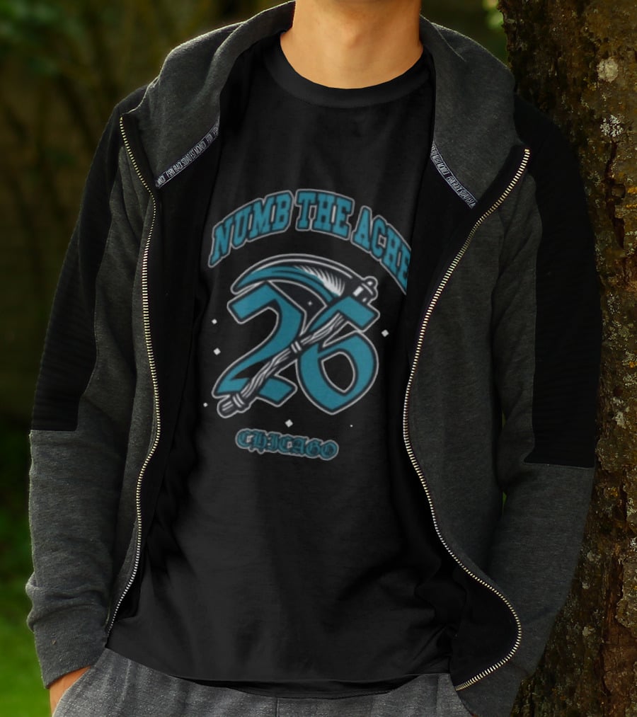 Vctms Store Numb The Ache 26 Chicago Basketball Jersey T-Shirt
