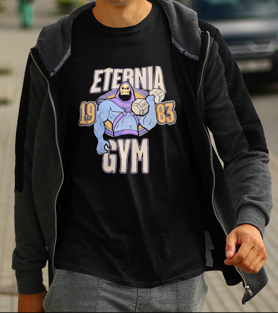 Eternia Gym 1983 Skeletor Masters Of The Universe T-Shirt