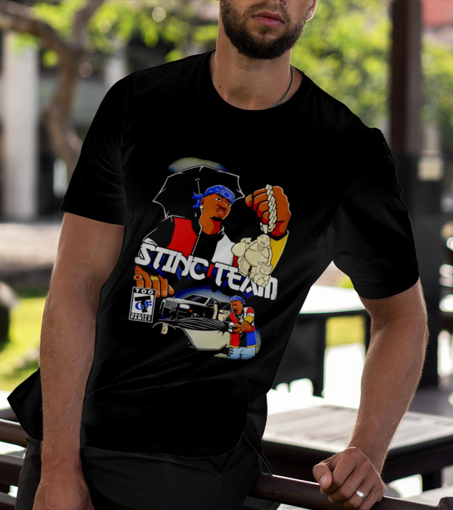 Stinc Team Too Greedy Family Urban Streetwear T-Shirt