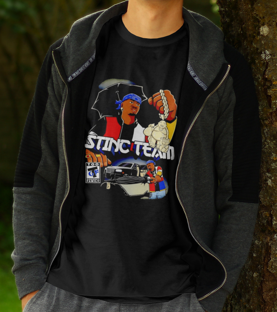 Stinc Team Too Greedy Family Urban Streetwear T-Shirt