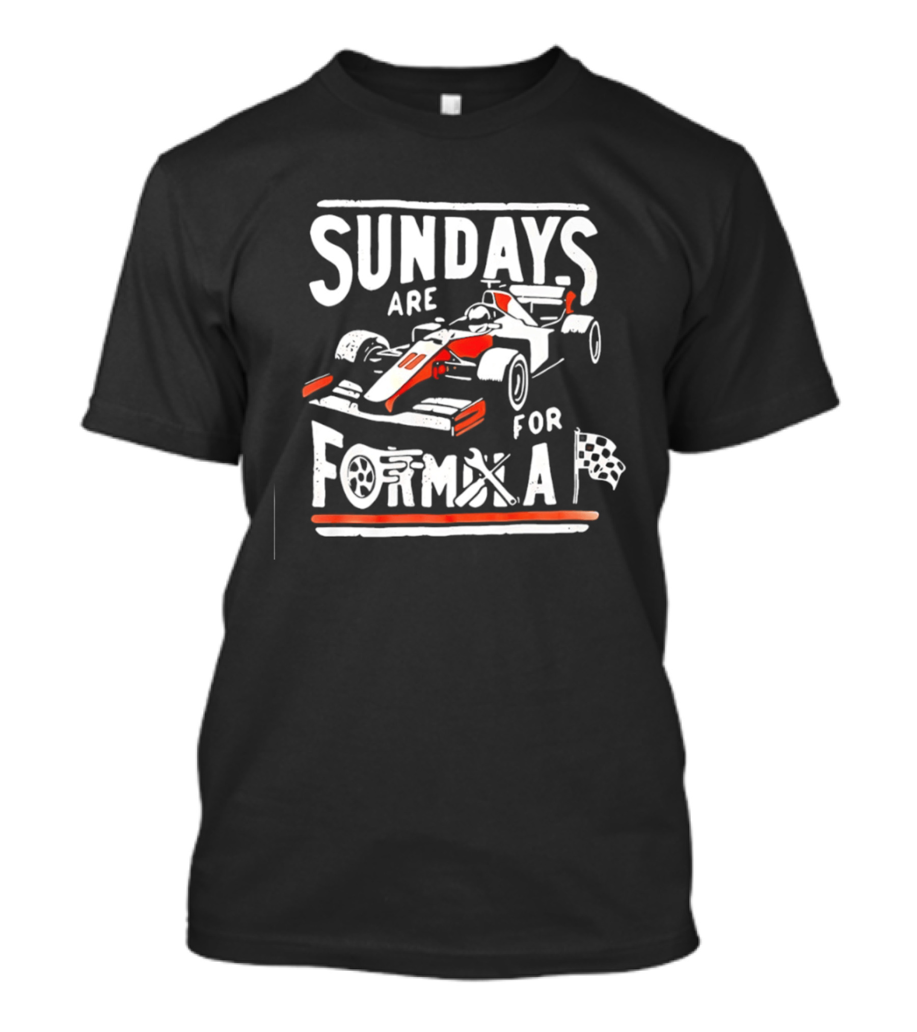 Sundays Are For Formula Racing Car T-Shirt