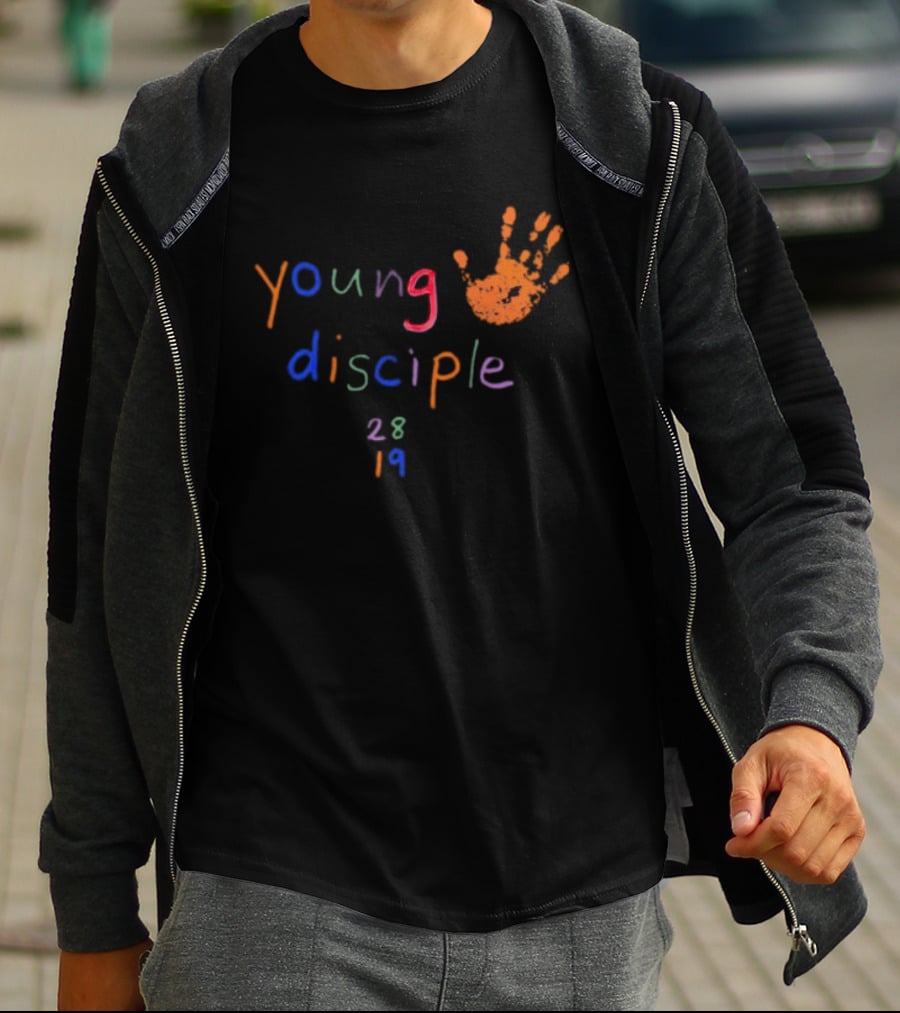 Young Disciple 2819 Handprint Colorful T-Shirt