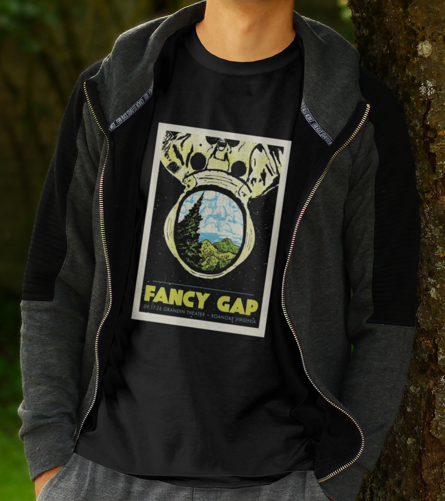 Fancy Gap 09 17 26 Grandin Theater Roanoke Virginia T-Shirt