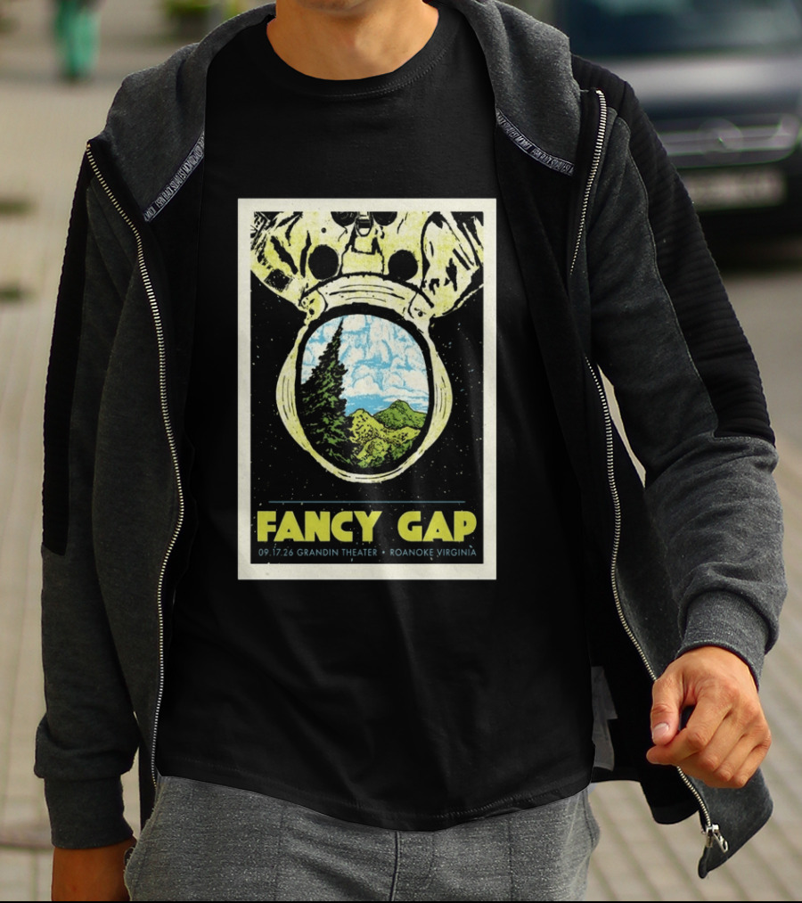 Fancy Gap 09 17 26 Grandin Theater Roanoke Virginia T-Shirt