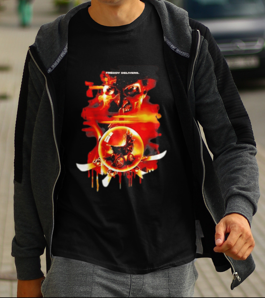 Freddy Krueger A Nightmare On Elm Street The Dream Child Freddy Delivers T-Shirt