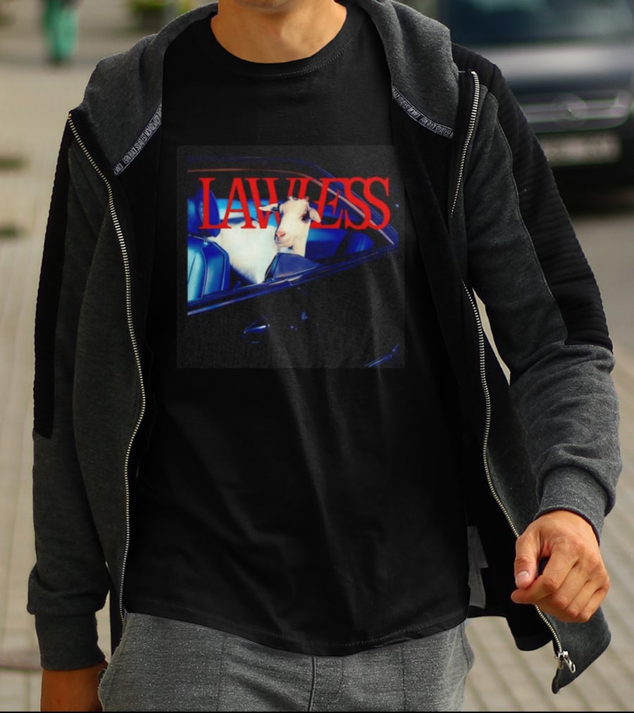 LAWLESS Goat In Car SB Driving T-Shirt