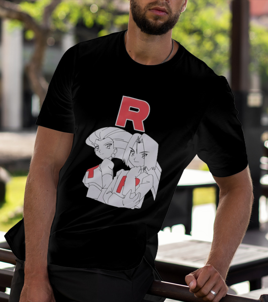 Jessie James Team Rocket R POKEMON Characters T-Shirt