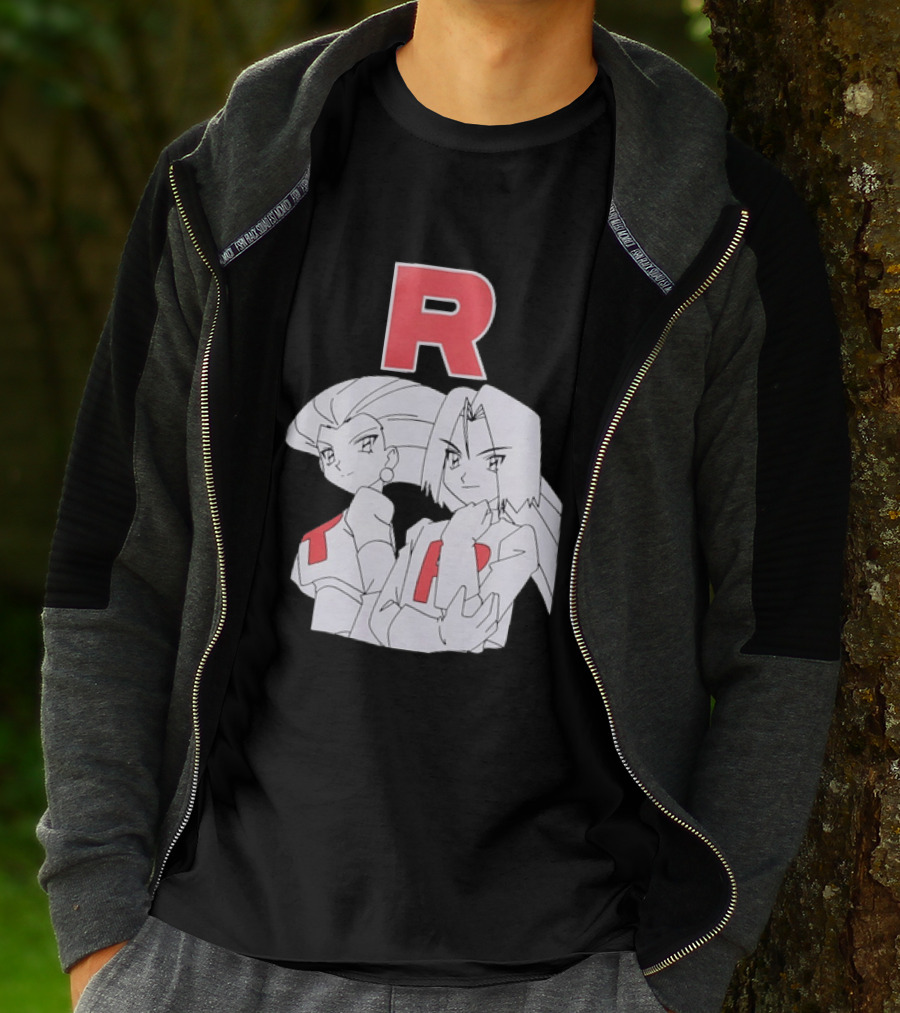 Jessie James Team Rocket R POKEMON Characters T-Shirt
