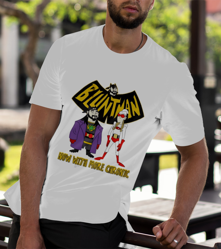 BLUNTMAN Now With More Chronic Jay And Silent Bob T-Shirt