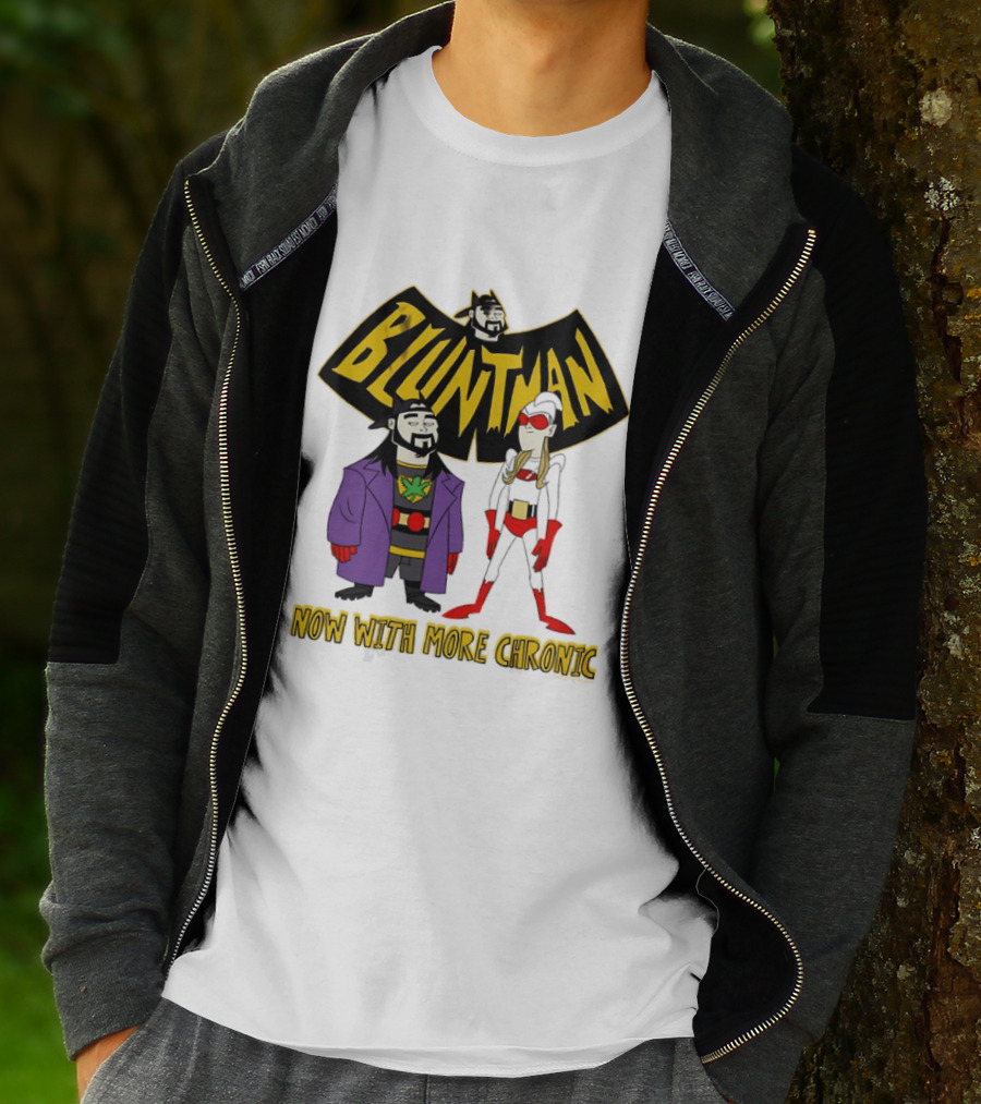 BLUNTMAN Now With More Chronic Jay And Silent Bob T-Shirt