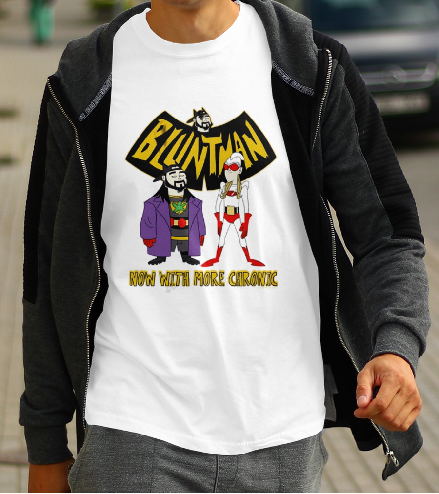 BLUNTMAN Now With More Chronic Jay And Silent Bob T-Shirt