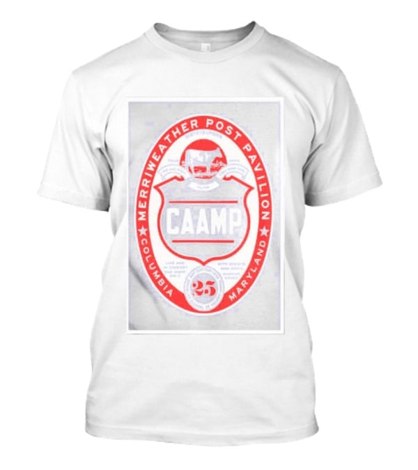 Merriweather Post Pavilion CAAMP July 25 2026 Columbia Maryland Event T-Shirt