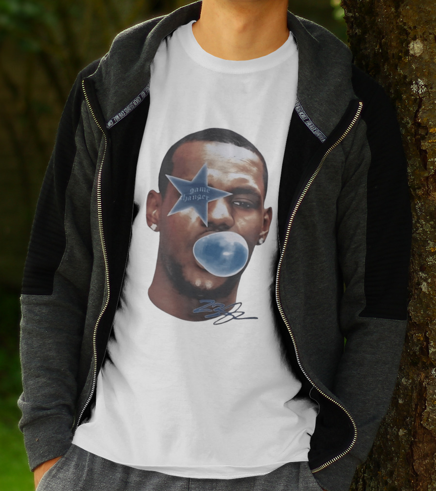 LeBron James Game Changer Star Blue Bubble 23 T-Shirt
