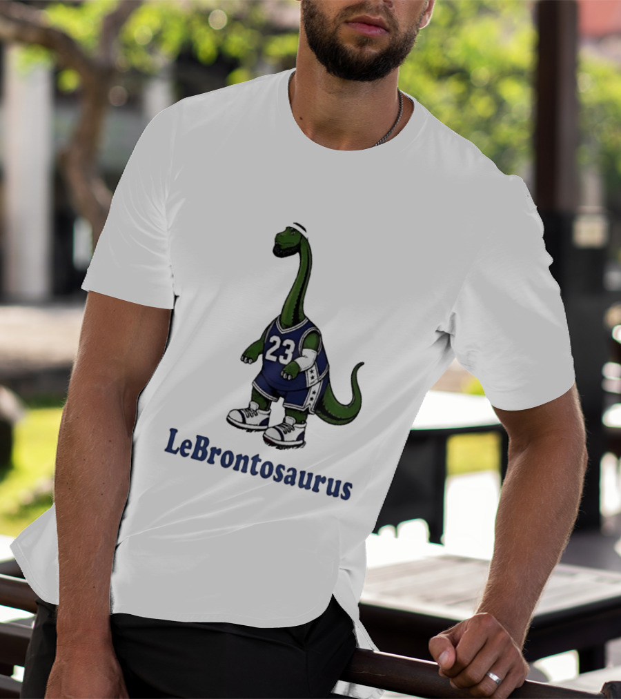 Lebrontosaurus 23 Basketball Dinosaur Philadelphia 76ers Lebron James T-Shirt