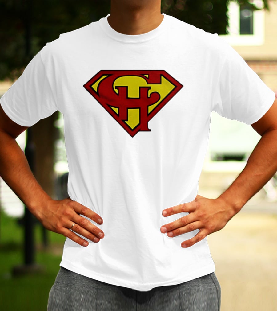 Superman Symbol CH Clark Kent Super Hero T-Shirt