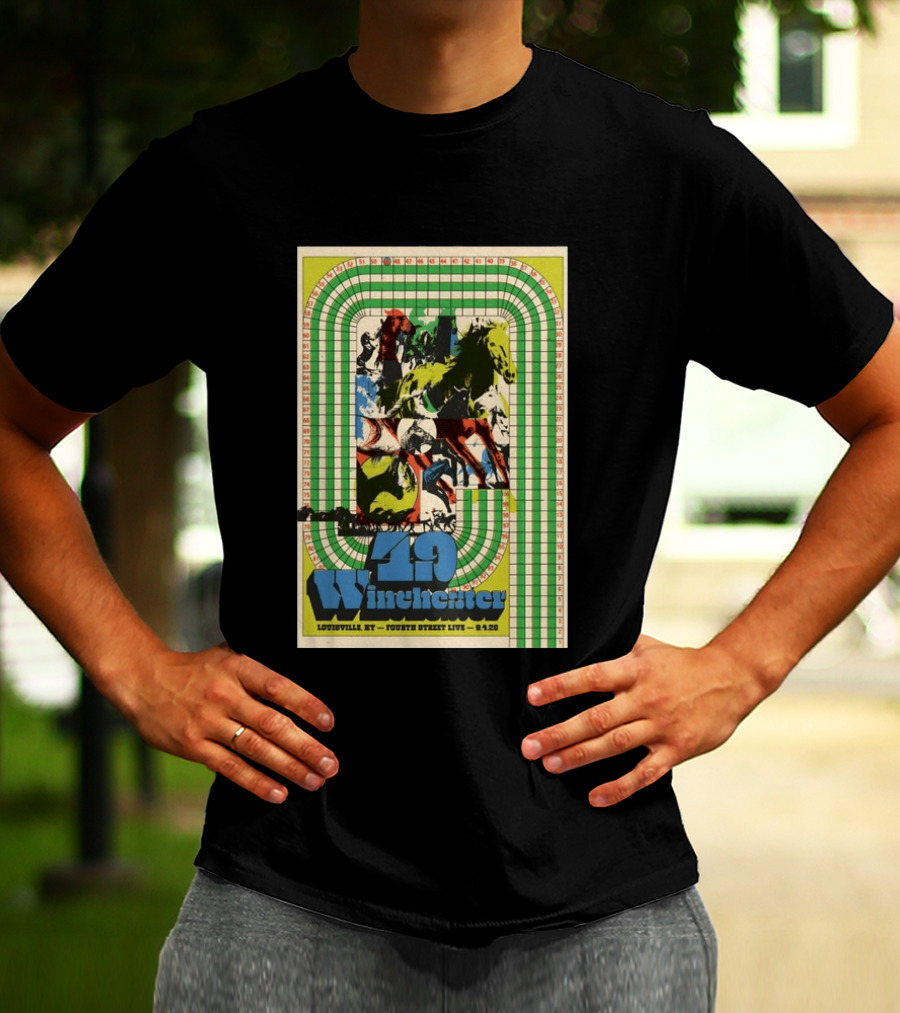 49 Winchester Louisville KY Fourth Street Live September 4th 2026 Horse Racing T-Shirt