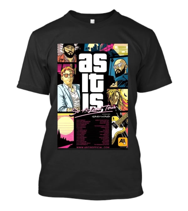 As It Is So Alive Tour UK Ireland 2026 Featuring Greywind T-Shirt