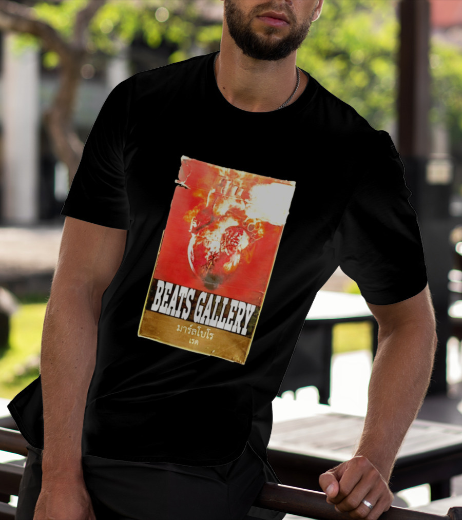 BEATS GALLERY Marlboro Red Anatomical Heart T-Shirt