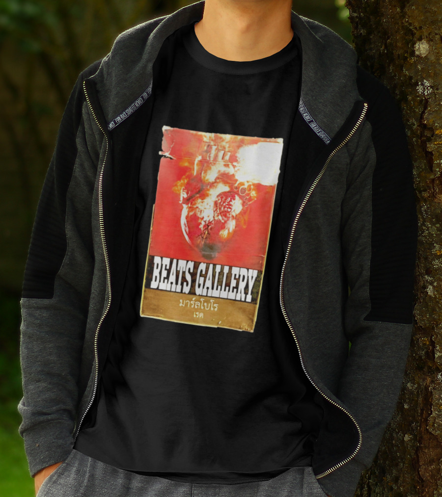 BEATS GALLERY Marlboro Red Anatomical Heart T-Shirt