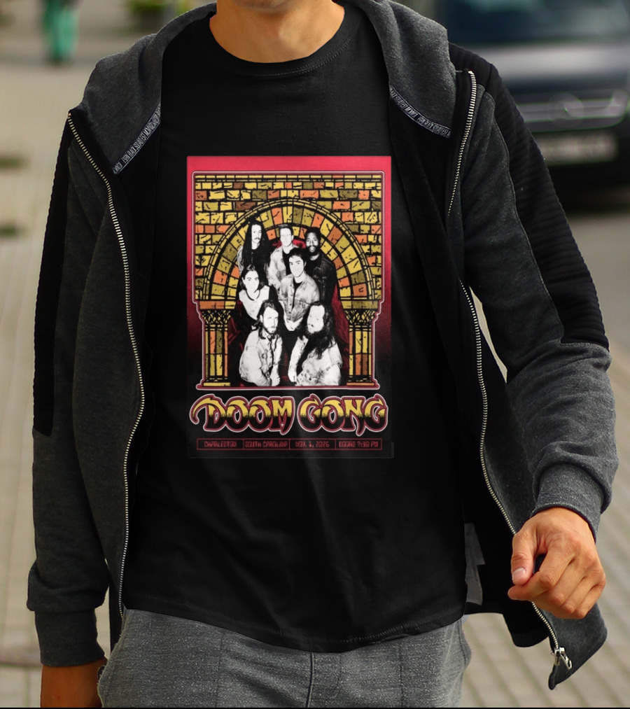 Doom Gong Charleston South Carolina November 1 2026 Concert 7:30 PM T-Shirt