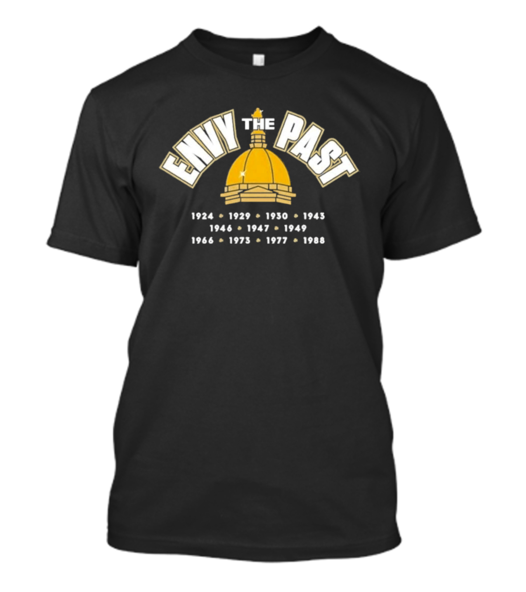 Envy The Past 1924 1929 1930 1943 1946 1947 1949 1966 1973 1977 1988 T-Shirt