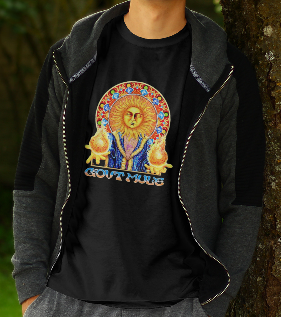 Gov't Mule Psychedelic Sunburst Summer Tour 2026 T-Shirt