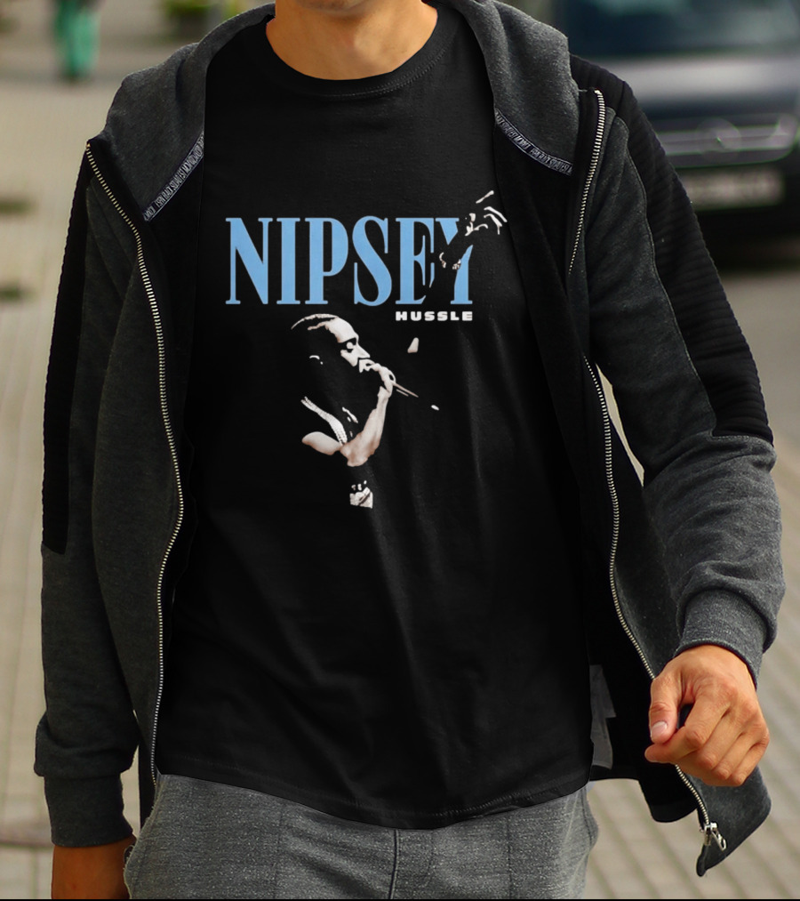 Nipsey Hussle Rap Artist Performing Music Nipsey Hussle T-Shirt