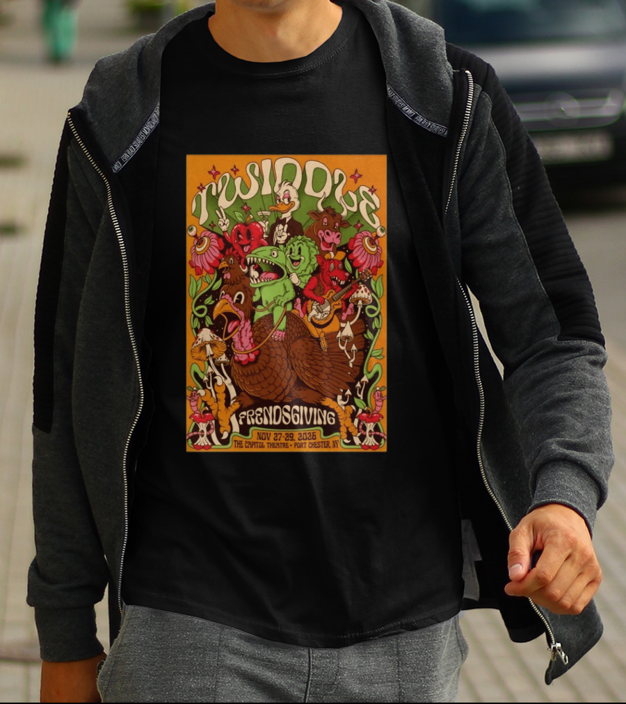 Twiddle Frendsgiving The Capitol Theatre Nov 27 29 2026 Port Chester NY T-Shirt
