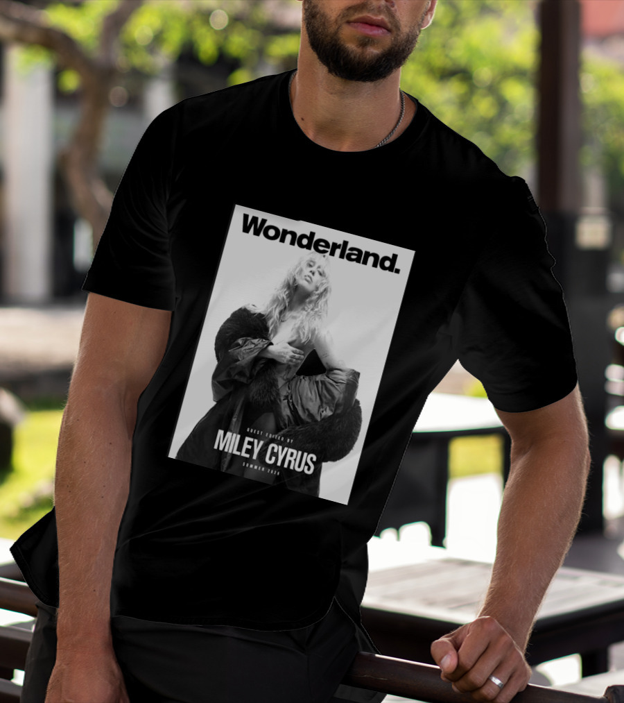 Wonderland Guest Edited By Miley Cyrus Summer 2026 T-Shirt