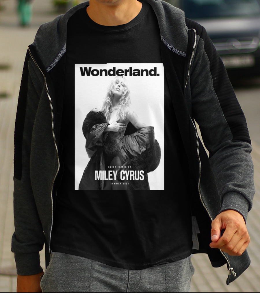Wonderland Guest Edited By Miley Cyrus Summer 2026 T-Shirt