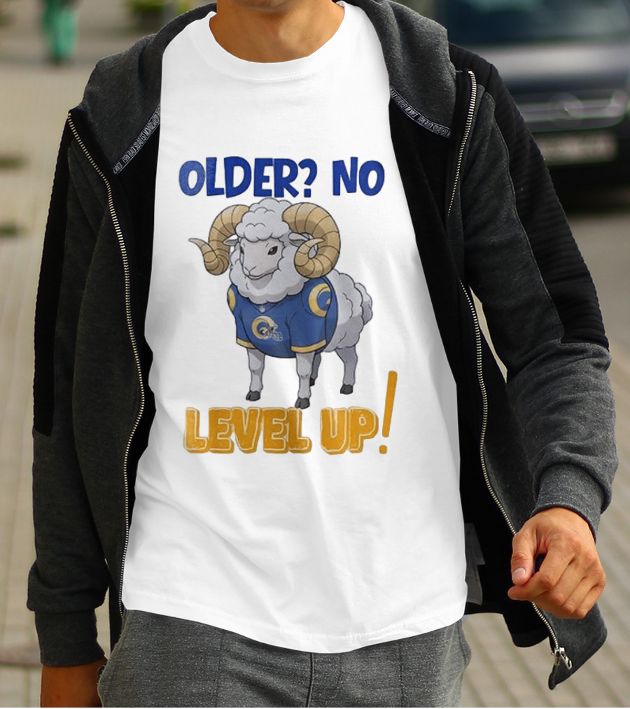 Los Angeles Rams X Pokemon 30th Anniversary Older No Level Up T-Shirt